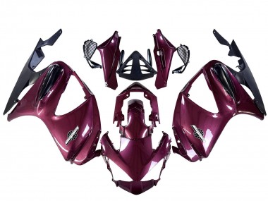 Honda ST1300 Motorrad Verkleidung 2002-2016 - Lila Matt Schwarz