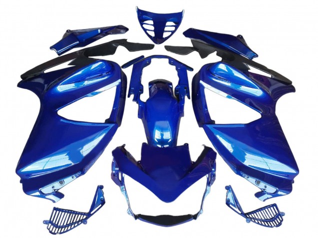 Honda ST1300 Motorrad Verkleidung 2002-2016 - Blau Matt Schwarz