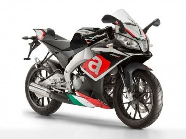 Aprilia RS4 50 125 Motorrad Verkleidung 2012-2018 - Weiss Rot Grun Matt Schwarz
