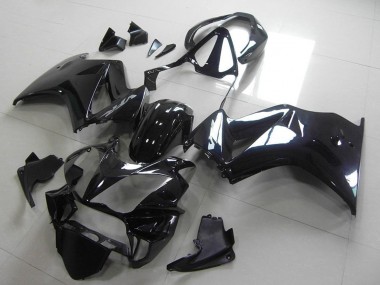 Honda VFR 800 Motorrad Verkleidung Kit 2002-2013 - Glanzendes Schwarz