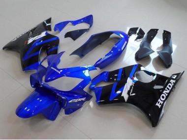 Honda CBR600 F4i Motorrad Verkleidung 2004-2007 - Blau Glanzendes Schwarz