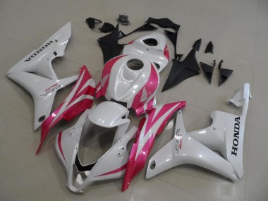 Honda CBR600RR Motorrad Verkleidung 2007-2008 - Weiss Rosa
