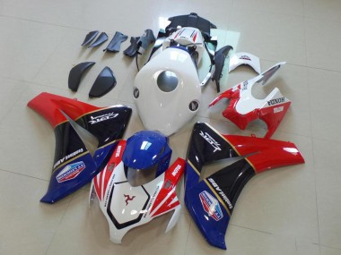 Honda CBR1000RR Motorrad Verkleidung 2008-2011 - Weiss Rot Blau Glanzendes Schwarz TT Legends