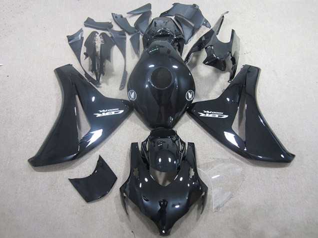 Honda CBR1000RR Motorrad Verkleidung 2008-2011 - Glanzendes Schwarz