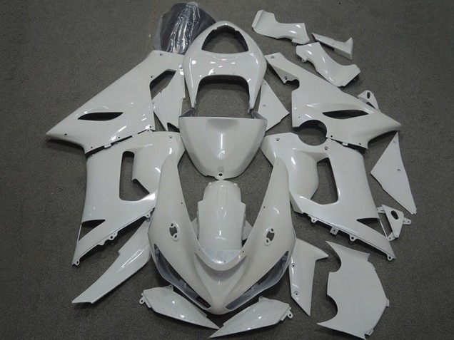 Kawasaki ZX6R Motorrad Verkleidung 2005-2006 - Unbemalt