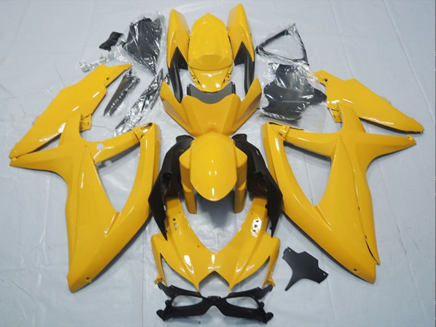 Suzuki GSXR 750 Motorrad Verkleidung 2008-2010 - Gelb