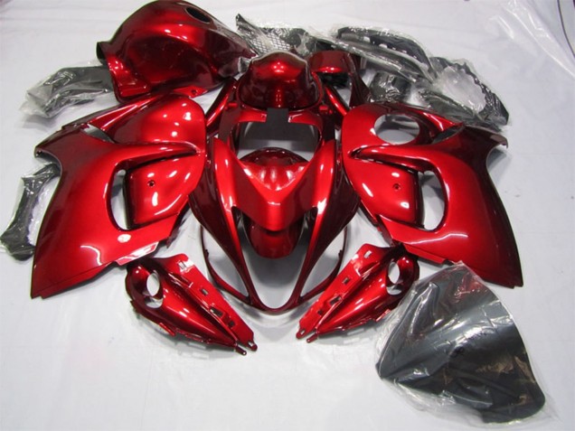 Suzuki GSXR 1300 Hayabusa Motorrad Verkleidung 2008-2020 - Rot