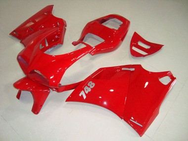 Ducati 748 Motorrad Verkleidung 1993-2005 - Rot