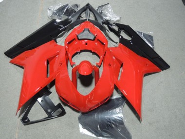 Ducati 1098 Motorrad Verkleidung 2007-2014 - Rot Schwarz