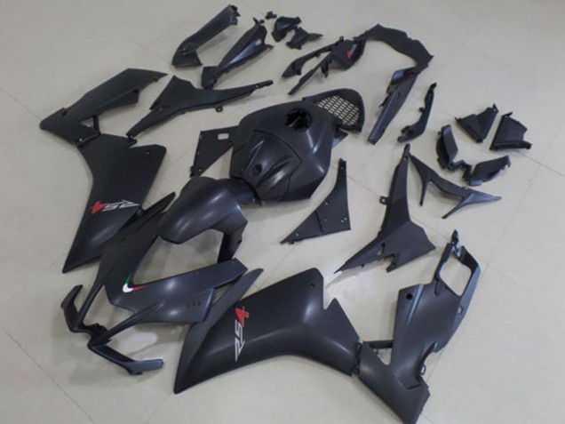 Aprilia RS4 50 125 Motorrad Verkleidung 2012-2018 - Matt Schwarz