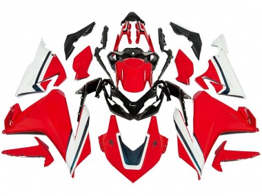 Honda CBR500R Motorrad Verkleidung Kit 2022-2023 - Rot Weiss Schwarz
