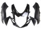 Suzuki GSXR 600/750 Motorrad Verkleidung 2011-2024 - Matt Schwarz Glanzendes Schwarz