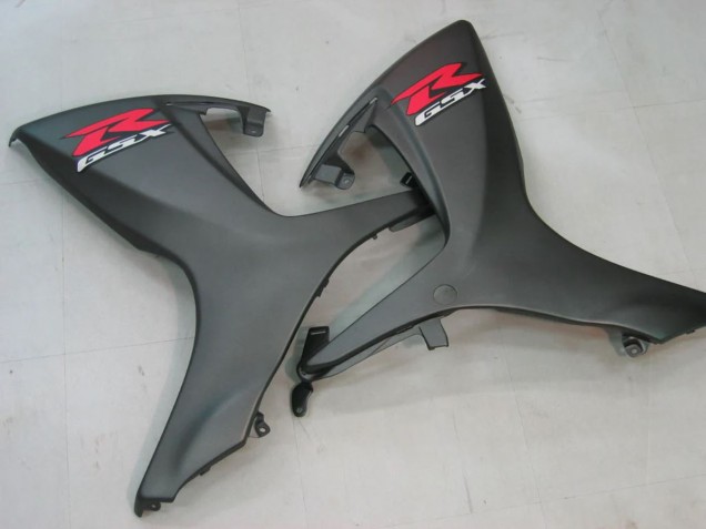 Suzuki GSXR 600/750 Motorrad Verkleidung 2006-2007 - Matt Schwarz