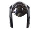 Suzuki GSXR 600/750 Motorrad Verkleidung 2006-2007 - Schwarz Weiss Carbonfaser Stil