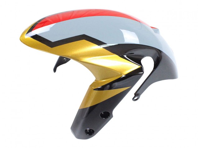 Suzuki GSXR 600/750 Motorrad Verkleidung 2011-2024 - Rot Gold Grau Schwarz Weiss Hai