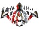 Suzuki GSXR 600/750 Motorrad Verkleidung 2011-2024 - Rot Gold Grau Schwarz Weiss Hai