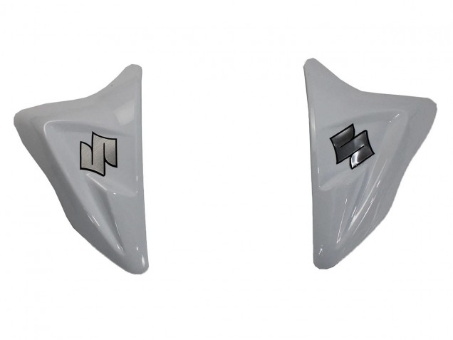 Suzuki GSXR 600/750 Motorrad Verkleidung 2011-2024 - Weiss Glanzendes Schwarz