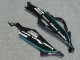 Suzuki GSXR 600/750 Motorrad Verkleidung 2006-2007 - Weiss Blau Gelb Corona Alstare