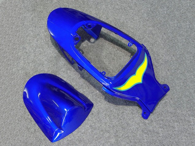 Suzuki GSXR 600/750 Motorrad Verkleidung 2006-2007 - Weiss Blau Gelb Corona Alstare