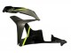 Honda CBR600RR Motorrad Verkleidung 2007-2008 - Glanzendes Schwarz Hohe Sichtbarkeit Gelb