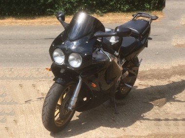 Honda CBR900RR 893 Motorrad Verkleidung 1994-1995 - Glanzendes Schwarz