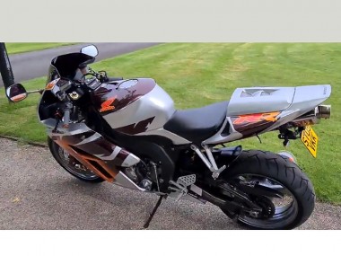 Honda CBR1000RR Motorrad Verkleidung 2006-2007 - Silber Orange